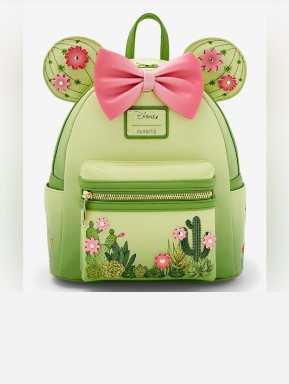 Loungefly Disney Minnie Mouse Cactus Cacti Backpack